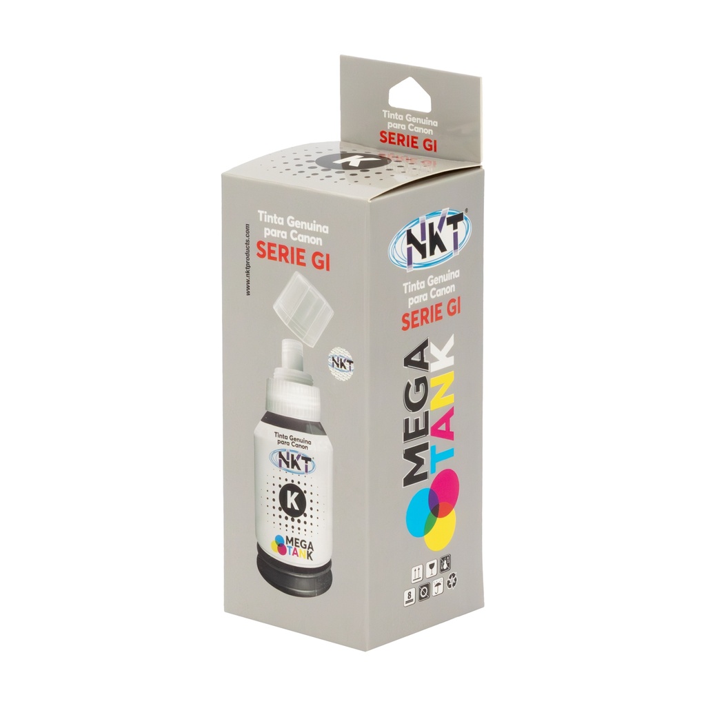 TINTA DYE 135ML MEGA TANK PARA CANON GI/NEGRA