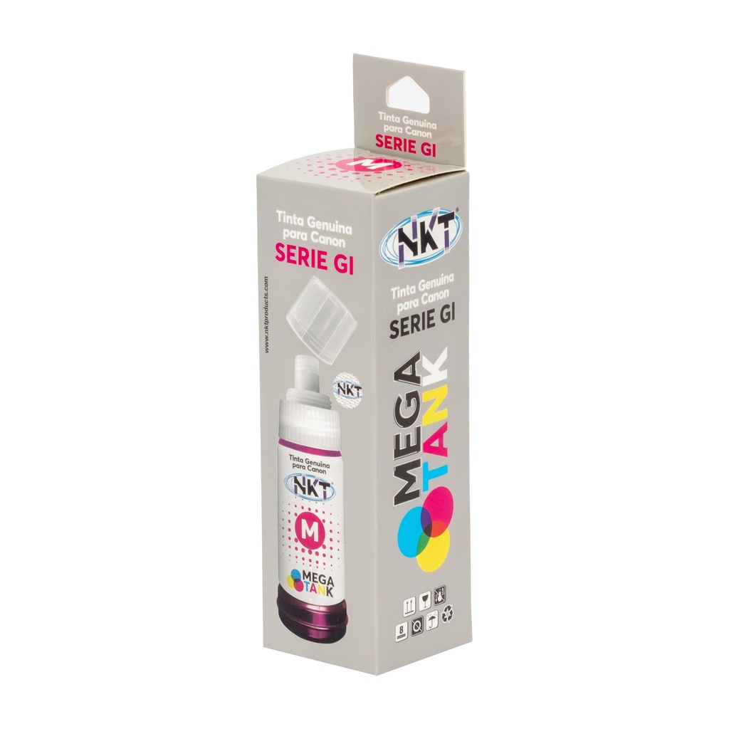 TINTA NKT 70ML MEGA TANK PARA CANON GI/MAGENTA
