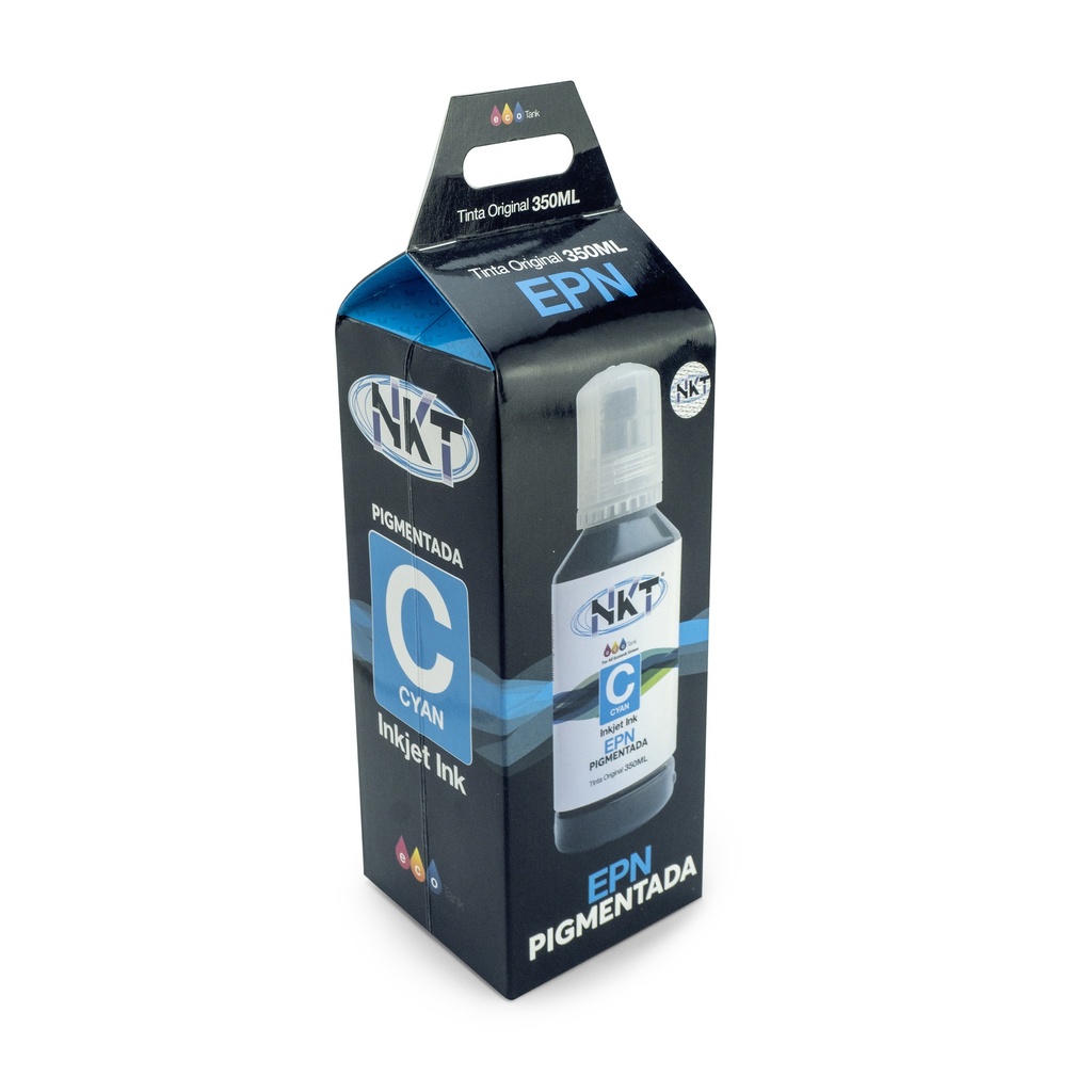 TINTA PIGMENTADA NKT 350ML CIAN PARA EPSON 504