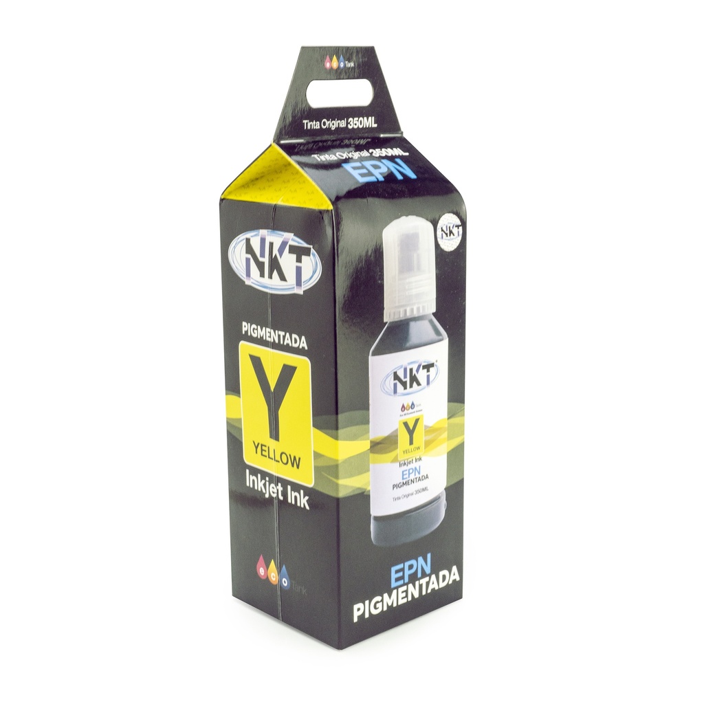 TINTA PIGMENTADA NKT 350ML YELLOW PARA EPSON 504