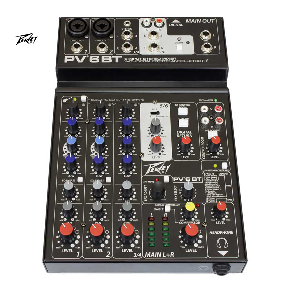 Consola de 6 Canales